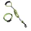 1 Set Pet Supplies Pet Chest and Back Cover Linen Plain Handle Round Rope Explosion-proof Punch Adjustable Traction Rope